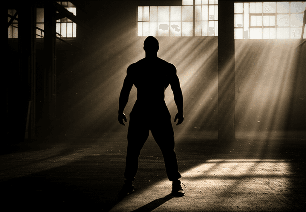 Dramatic masculine silhouette